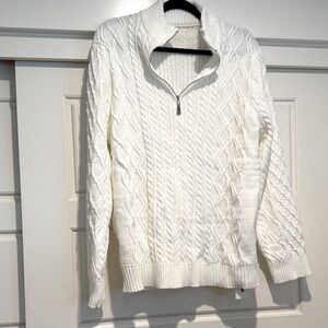 5/$25 Ouku Cable Knit Sweater NWT